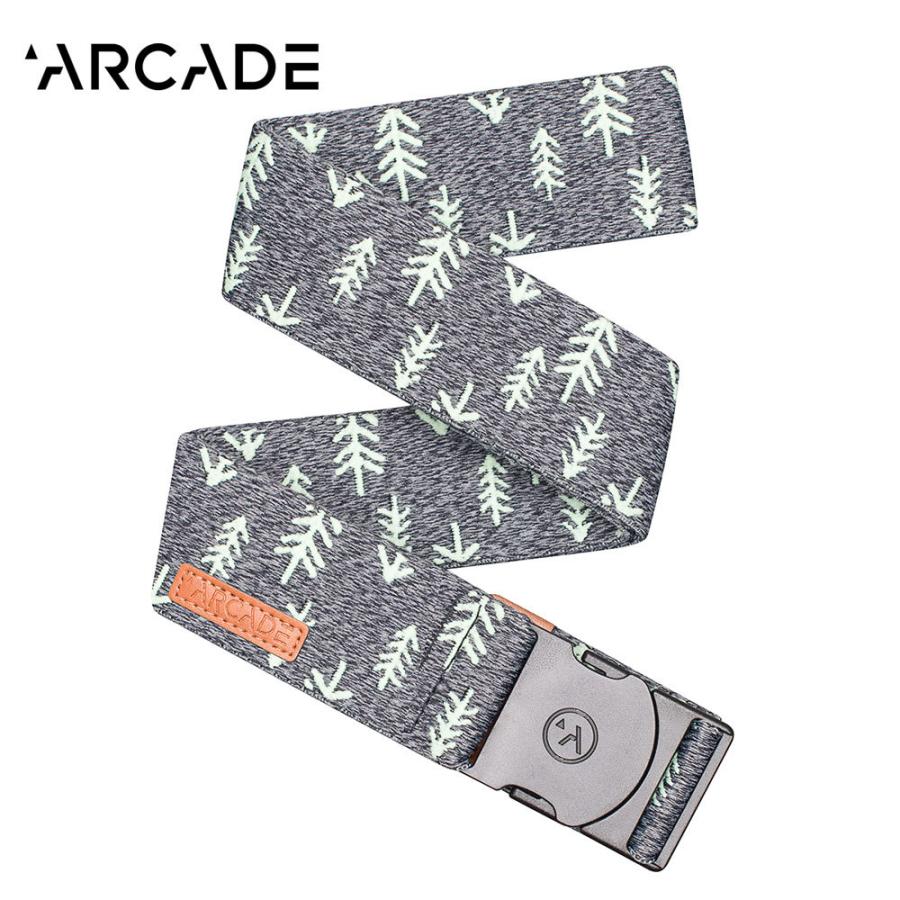 完売 ARCADE BELT Ranger Heather Blk/Neo Mint アーケード ベルト ゴム 伸縮 アウトドア ...