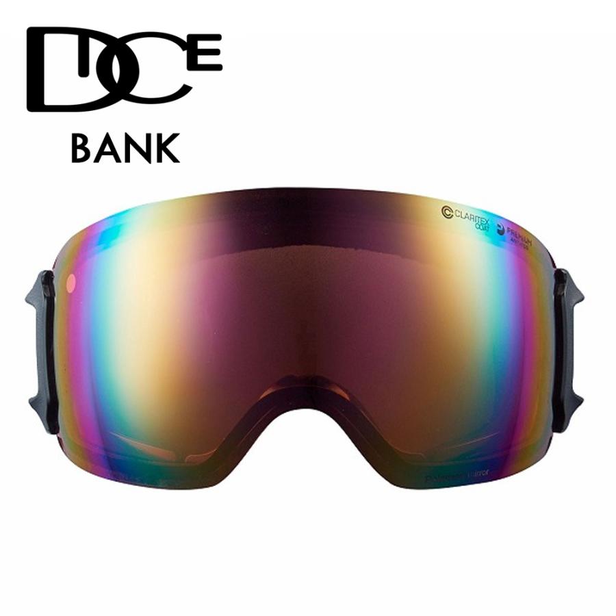 DICE 完売 BANK ゴーグル 専用スペアレンズ LBK1361 PPN 偏光 DICE 完売 BANK ゴーグル 専用スペアレンズ LBK1361 PPN 偏光