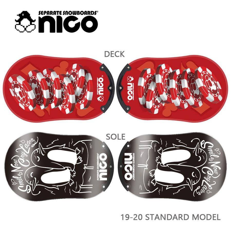 完売 セパレートスノーボード Nico 21継続モデル ニコ スタンダード Nico In センターガード付き Nico 19 Standard Model Nico In Snow5 通販 Yahoo ショッピング