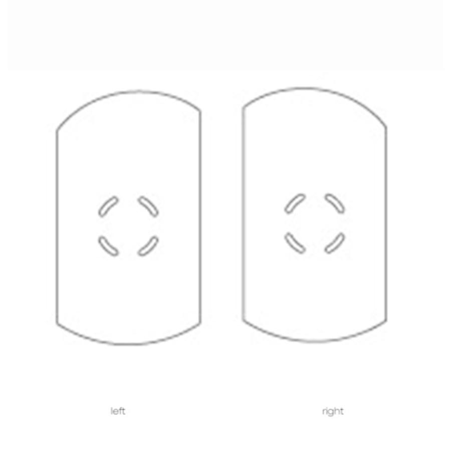 PAW CANT取り付けビス付き2枚セット×2セット 楽天市場】【POW CANT SYSTEM】専用ビスセット【2度取付用