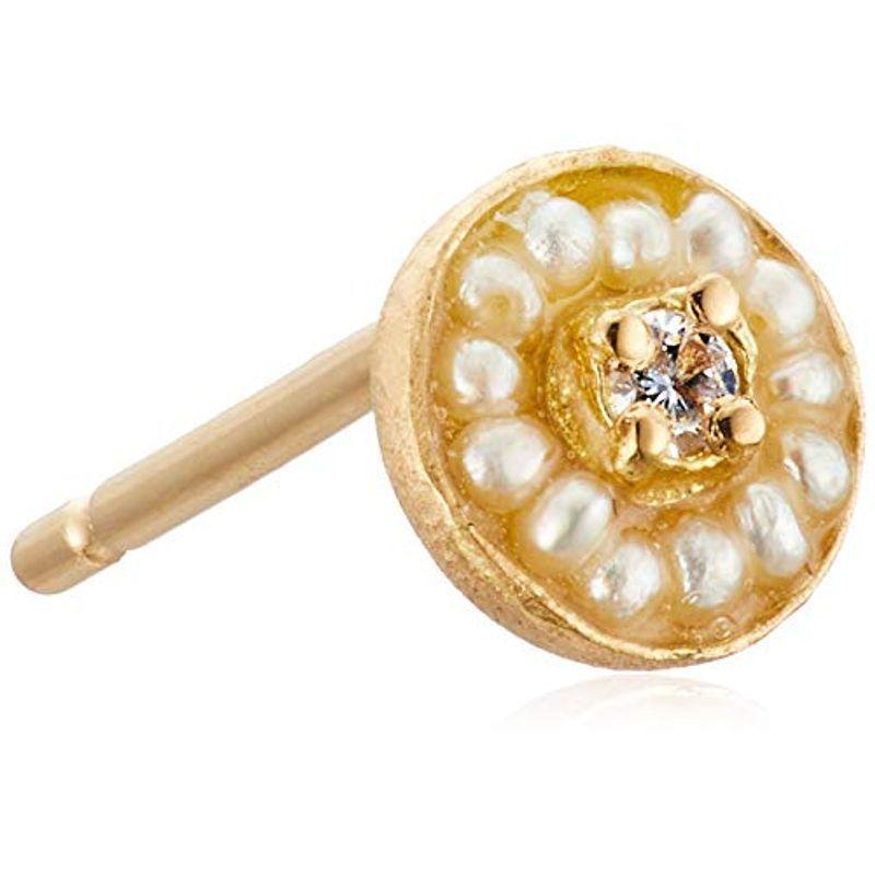 リトルエンブレム little emblem K18ダイヤケシパールピアス LE-AP70