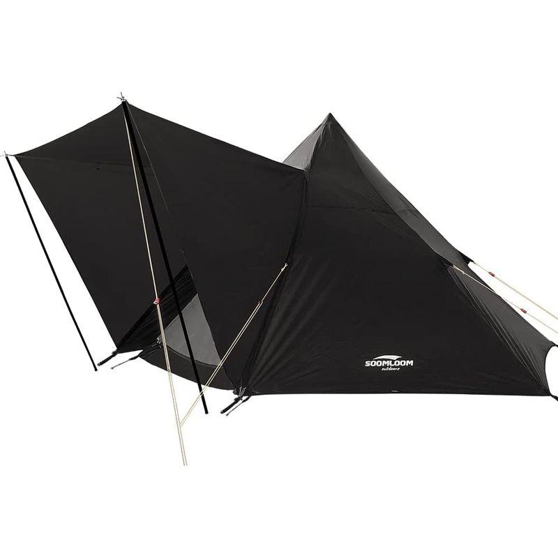Soomloom 5~6人用テント Pristine M ワンポール インナー付き365x315x200/335x290x200 日除け 快     商品情報    【商品名】　Soomloom 5~6人用テント Pristine M ワンポ