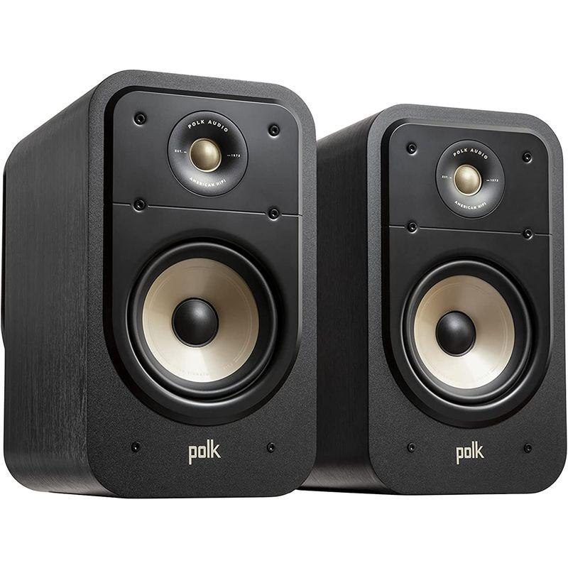海外品 ポークオーディオ POLK AUDIO SIGNATURE ELITE ES20 ブックシェルフスピーカー ブラック ES20BLK（2台1 【5743947230】(20792円)