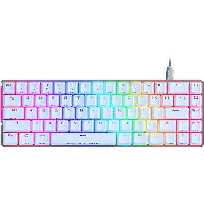 ASUS ゲーミングキーボード ROG Falchion Ace (65%レイアウト/ROG NXメカニカルスイッチ/デュアルUSB-C/タ ゲーミングキーボード ROG Falchion Ace 65%レイアウト/ROG NXメカニカルスイッチ/デュアルUSB C/タ