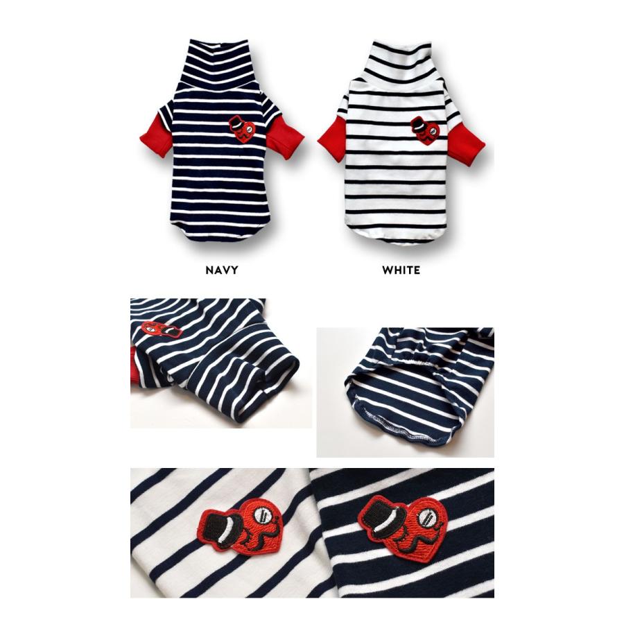 在庫処分特価sale 返品交換不可6ハイネックボーダー ハートワッペン Tシャツ 長袖 ボーダーt 犬 ドッグ 服 犬服 犬用品 Dog 服 犬の服 ペット ゆ Dw056 Snowdrop 通販 Yahoo ショッピング
