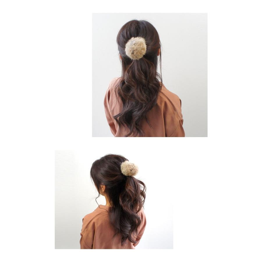 ラビットファー ボンボン ファー ヘアゴム ゴム 髪ゴム ボンボン ヘアアクセ ポニー 髪留め 簡単アレンジ ヘアアクセ レディース こなれ ヘアゴムゆうパケット Hair132 Snowdrop 通販 Yahoo ショッピング