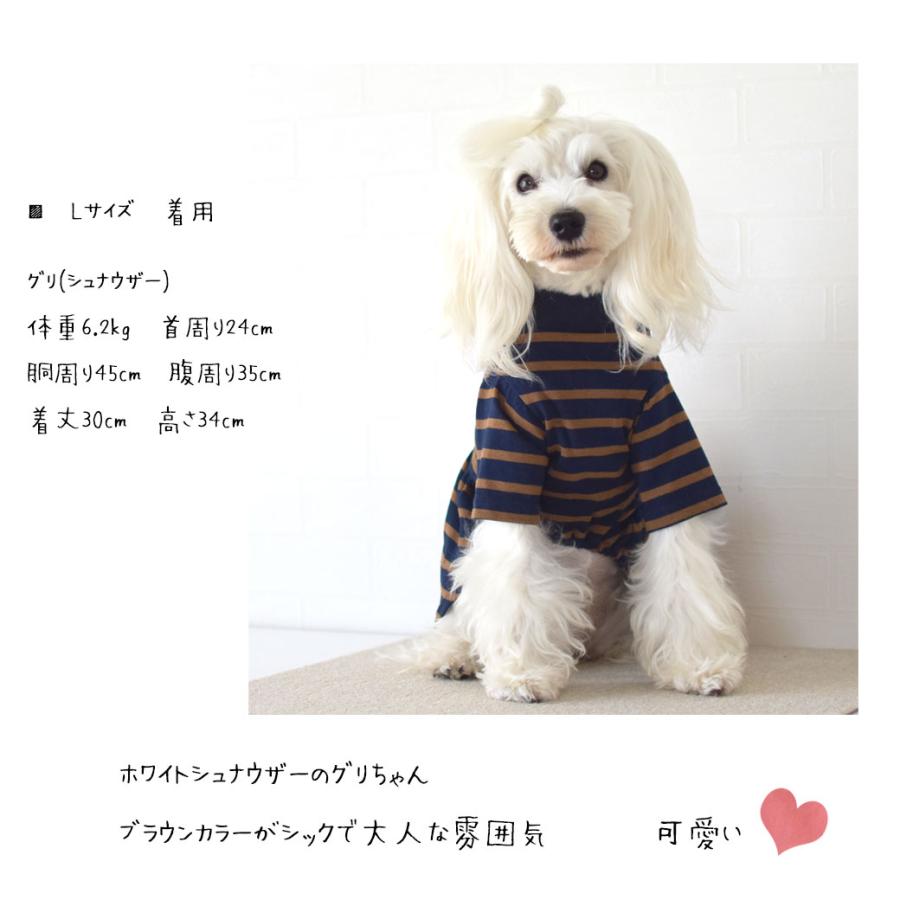 犬服⭐︎ハンドメイド♡ボーダーワンピース 在庫処分SALEの為返品交換不可)ワンピース ボーダー snowdrop