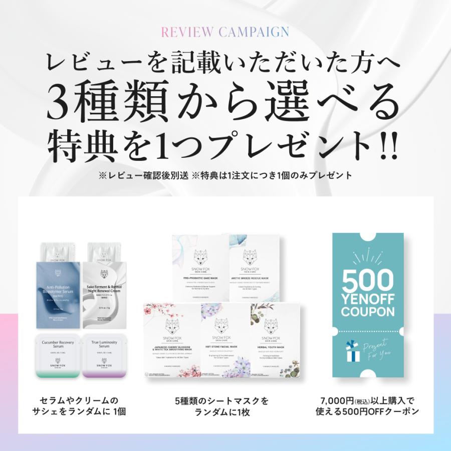 SNOW FOX SKINCARE セット 花粉 肌荒れ スキンケア 敏感肌 花粉ガード