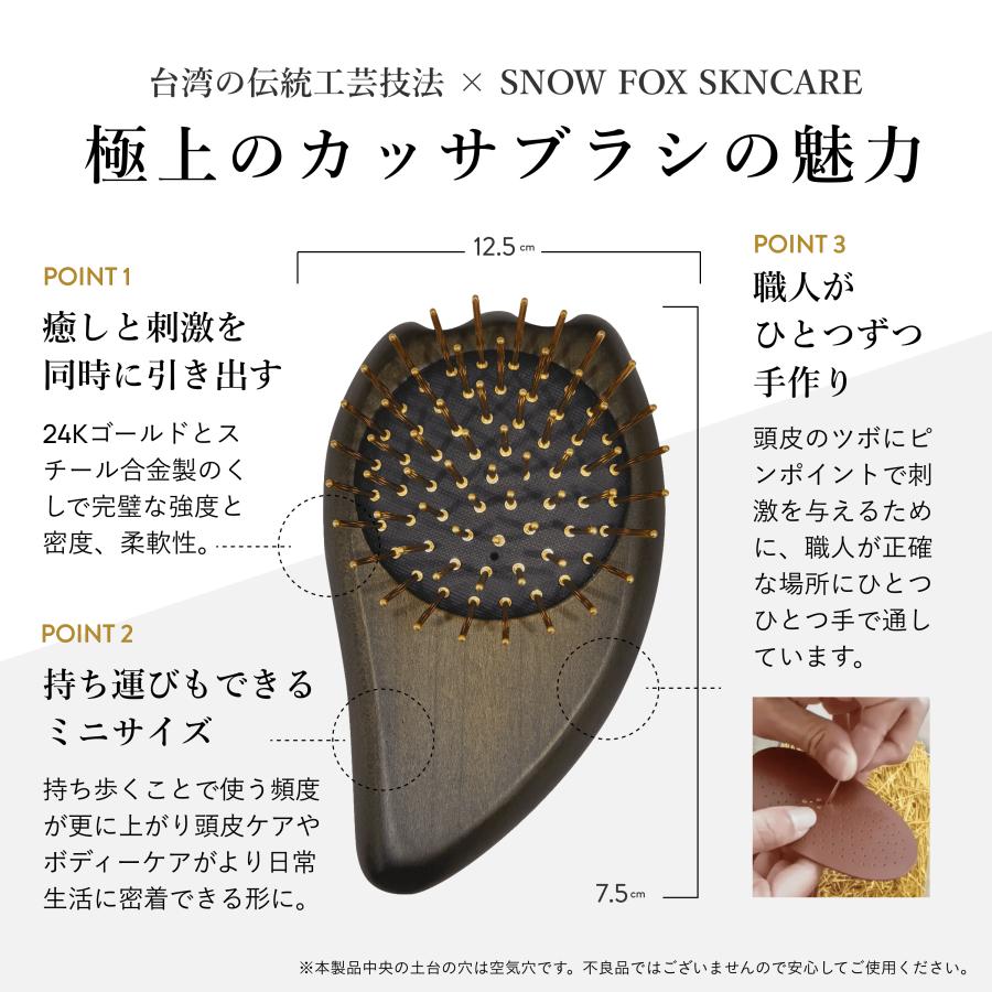 SNOW FOX SKINCARE ＼テレビ紹介／ヘアブラシ プレゼント ヘアケア