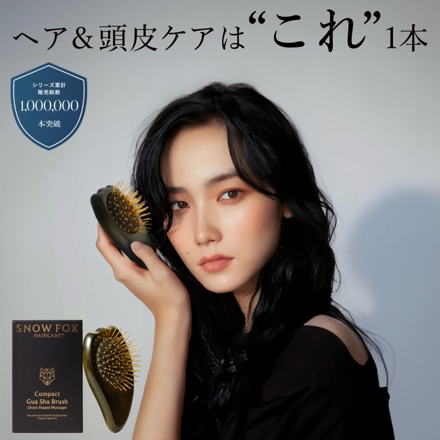 SNOW FOX SKINCARE ヘアブラシ 美顔器買うより、これだった プレゼント