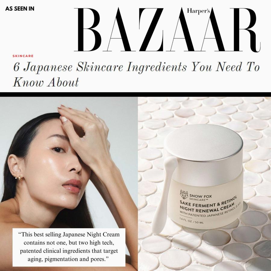 SNOW FOX SKINCARE クリーム 低刺激 保湿 敏感肌 年齢肌 酒麹