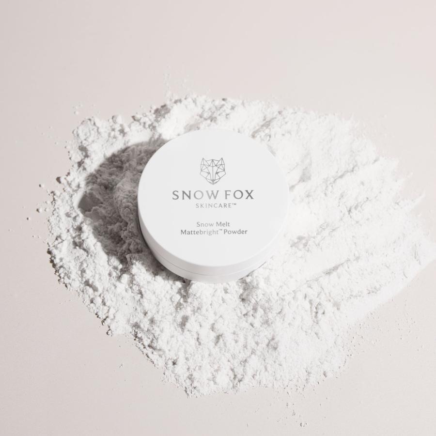 SNOW FOX SKINCARE 美容液パウダーブラシセット マットブライト
