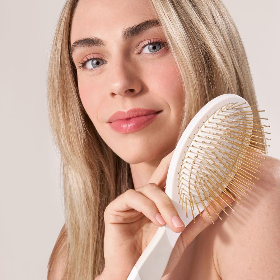 SNOW FOX SKINCARE NEW プレミアム FOX カッサ ヘアブラシ ホワイト