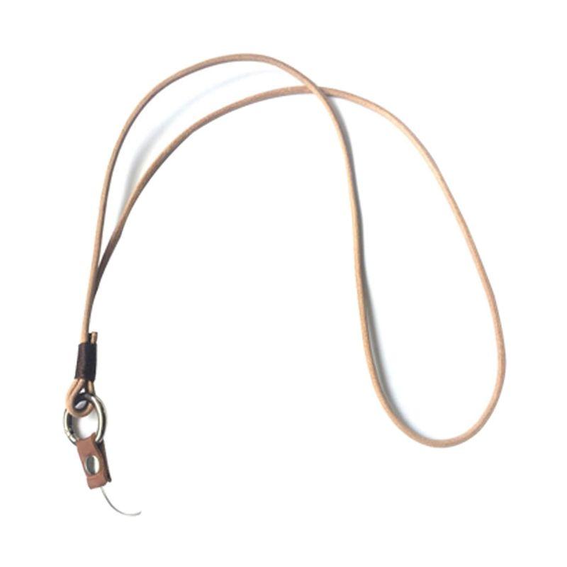 携帯ストラップ スマホストラップ リングストラップ 落下防止 レザー素材 頑丈 ネックストラップ 首掛け iPhone/Xperia/Gal