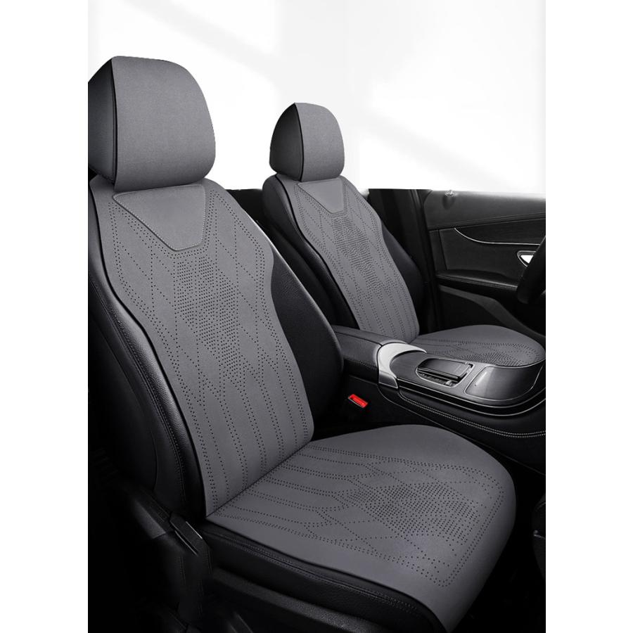トヨタ（TOYOTA） カローラ フィールダー スエード調 馬鞍デザイン 半