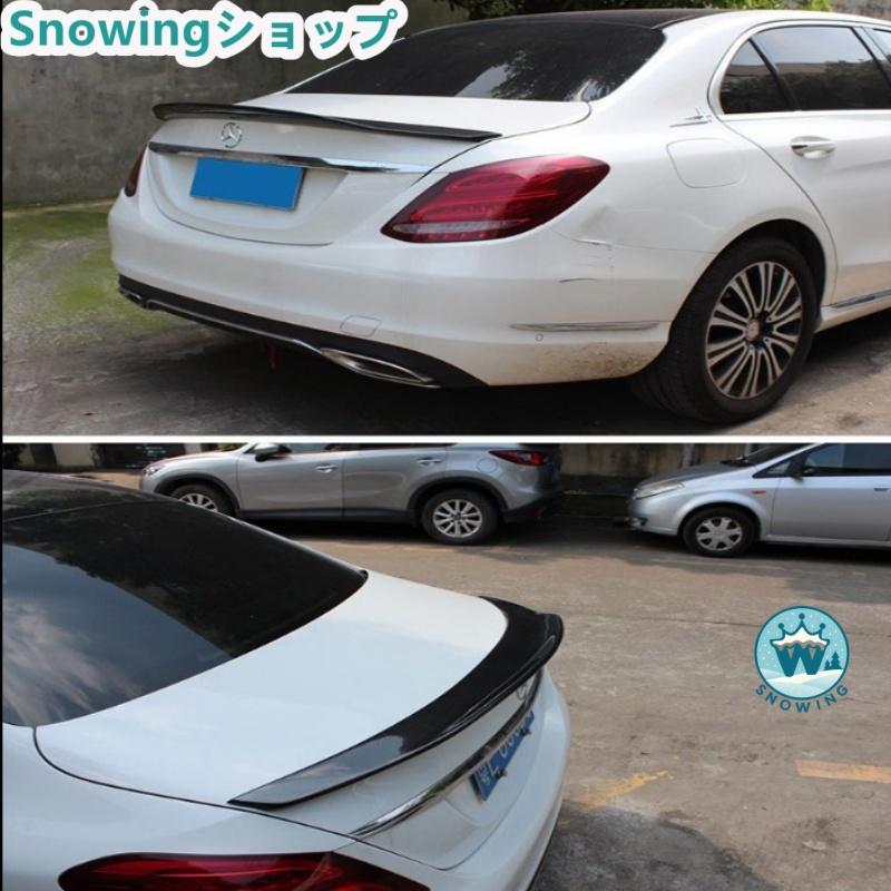 Mercedes Benz  Cクラス W205 アクセサリー カスタム パーツ リアウィング トランクスポイラー カーボン | acer | 05