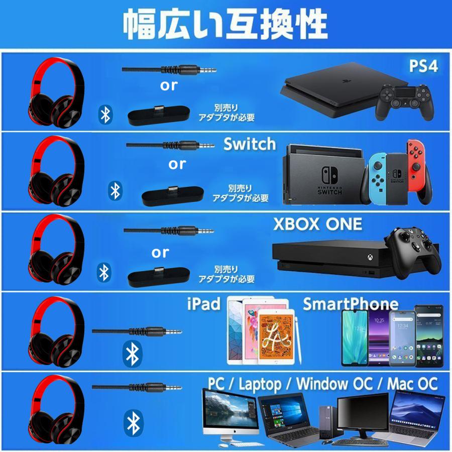 イヤホン Bluetooth ヘッドホン Switch ニンテンドースイッチ Ps4 対応 密閉型 マイク ワイヤレスヘッドフォン 折りたたみ式 ケーブル着脱式有線無線両用 Headphone01 I Styleショップ 通販 Yahoo ショッピング