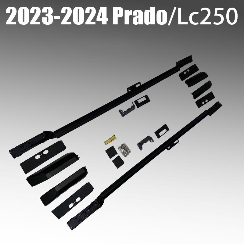 ランドクルーザープラド LC250 専用 純正仕様 ルーフレール キャリアベース ルーフラッククロスバー カスタムオプション アクセサリー 外装パーツ カスタム | ランドクルーザー | 06