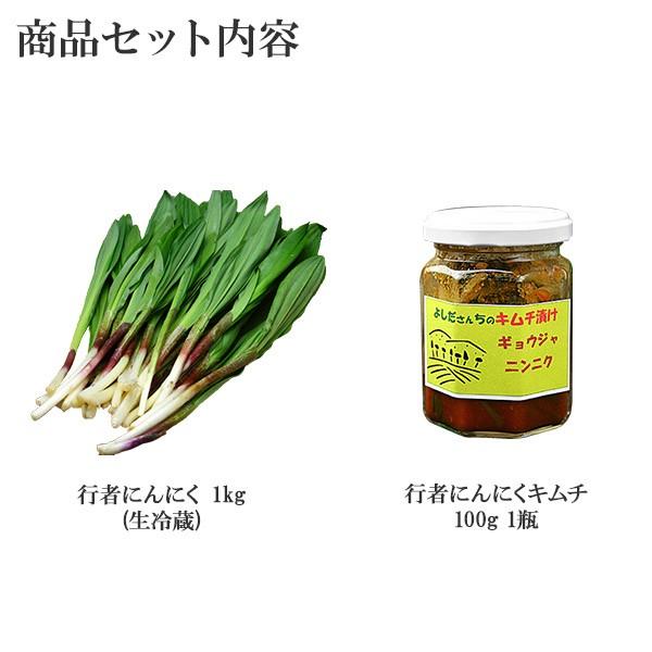 行者ニンニク 1kg 行者にんにくキムチ100gセット 行者にんにく 北海道産 山菜 北海道 グルメ お取り寄せ ギョウジャニンニク アイヌネギ 北海道市場 北国からの贈り物 通販 Yahoo ショッピング