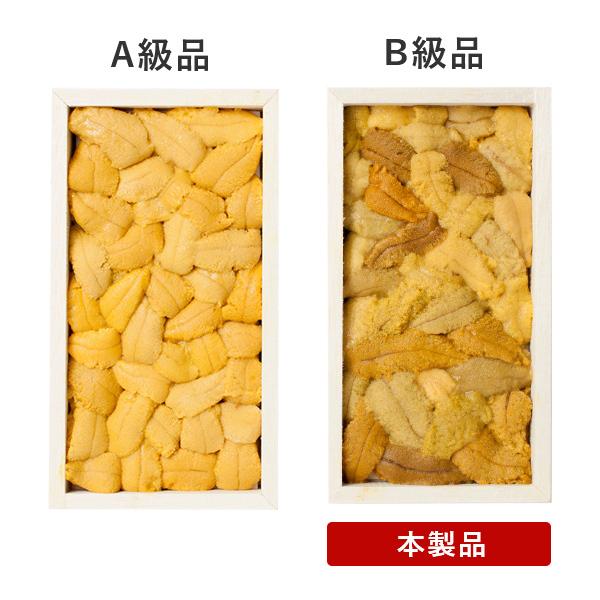 北国からの贈り物 うに 訳あり ウニ 北海道 塩水うに 80gx2個 お