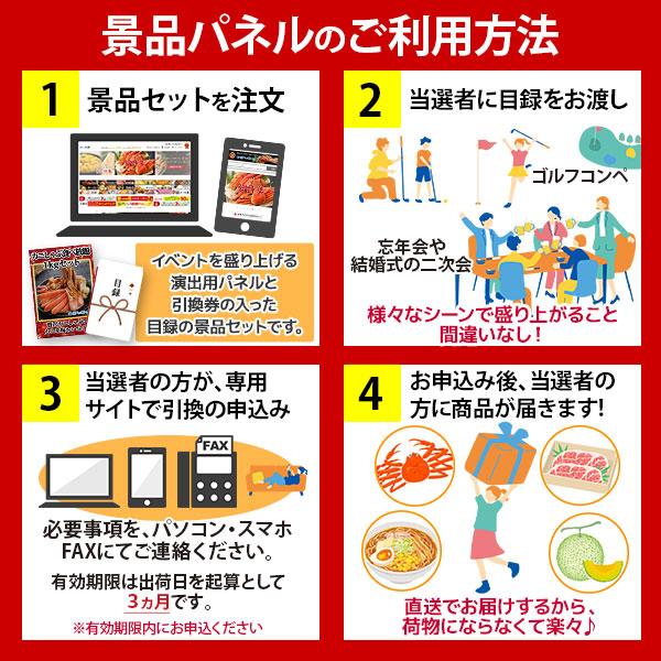 目録 ゴルフコンペ 景品 パネル 結婚式 二次会 グルメギフト券 ビンゴ
