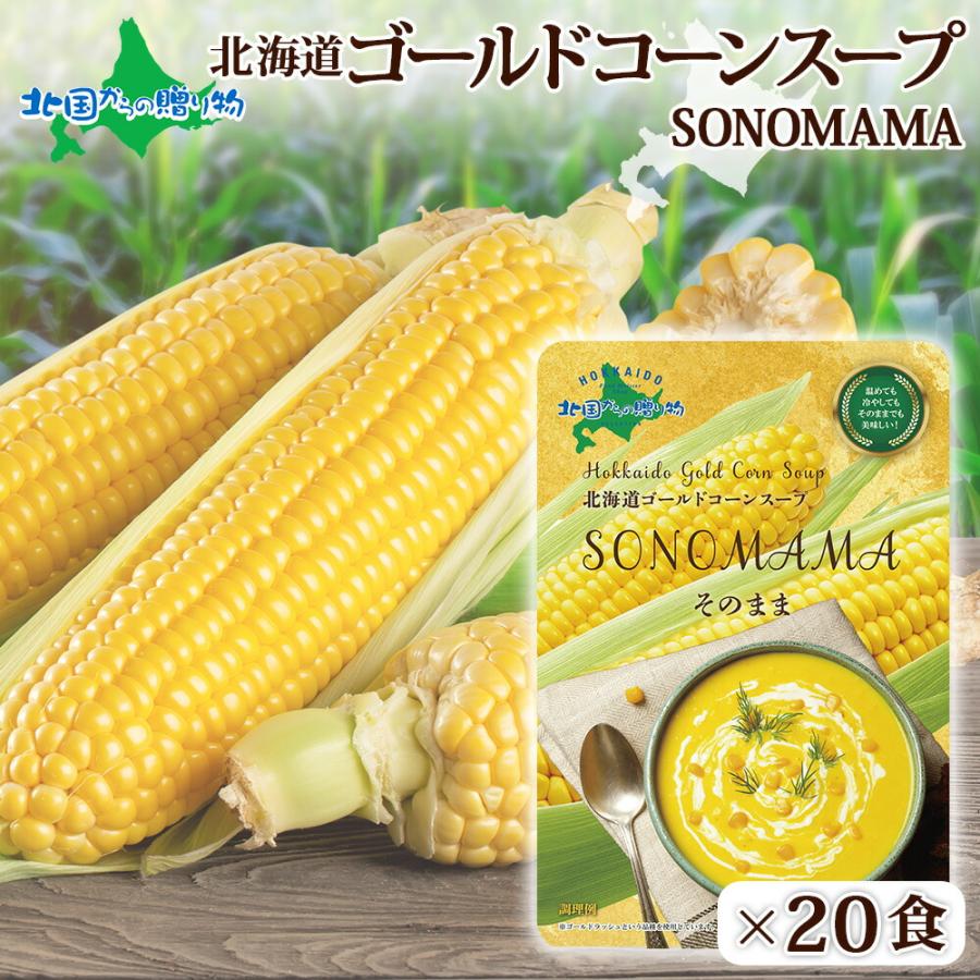 北国からの贈り物 コーンスープ 20食 ギフト コーン ポタージュ スープ