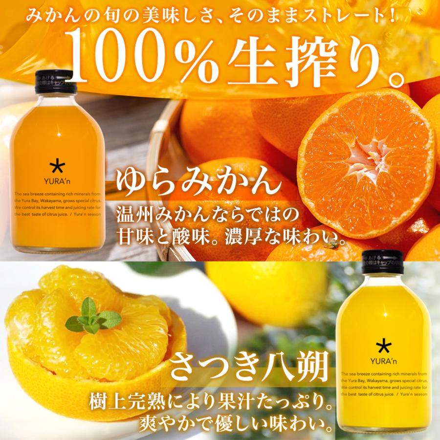 北国からの贈り物 みかんジュース ストレート 4本(ゆらみかん2本