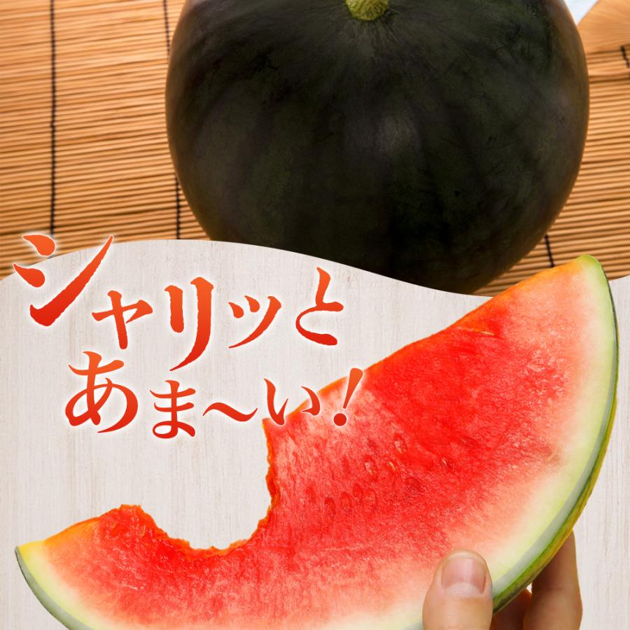 北国からの贈り物 すいか ブラックジャック 高糖度13度前後 北海道産