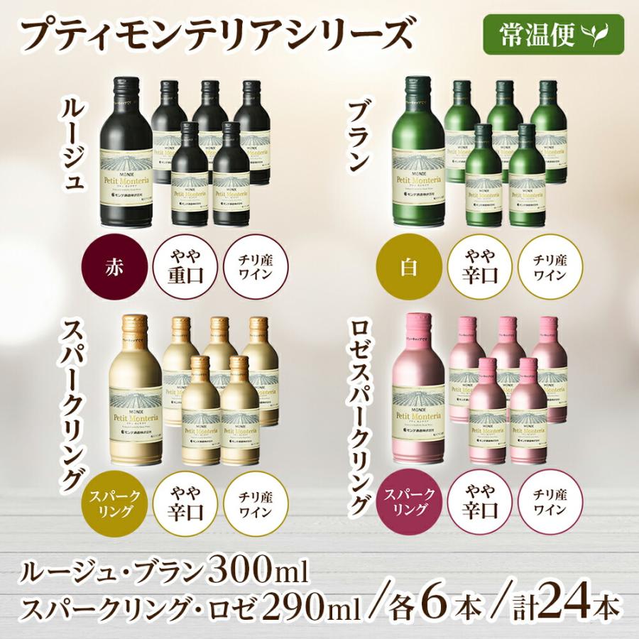 北国からの贈り物 缶ワイン 飲み比べセット4種 計24本 お酒 ギフト