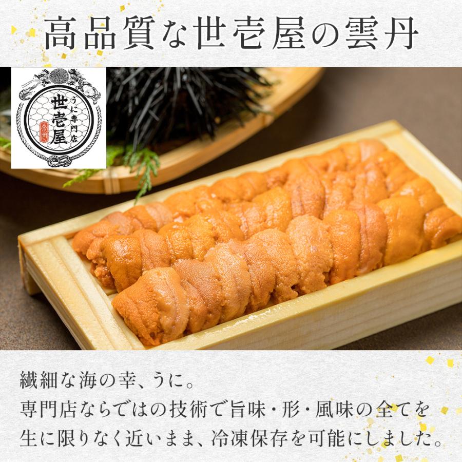 北国からの贈り物 ウニ 北海道産 80gx2 幸雲丹 うに専門店 世壱屋 うに