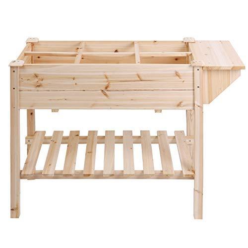 プランタースタンド 植木鉢 お花 園芸用品 お花 家庭菜園 ガーデニングラック 園芸用品 家庭菜園 A B08n9gc1sy プランター 植物 野菜 鉢 木製 スノープラス 大型