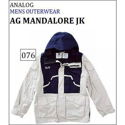 ANALOG/アナログ2012-2013MENS ANALOG OUTERWEAR276535 AG MANDALORE JK/エージーマンダロアジャケット 076カラーのみ｜snowshop45