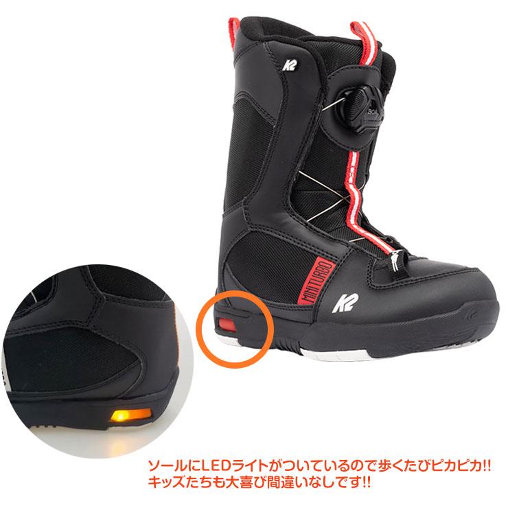 K2 ケーツー MINI TURBO ボアブーツ キッズ ブーツ ジュニア 22-23 K2 ケーツー MINI TURBO ボアブーツ キッズ ブーツ ジュニア