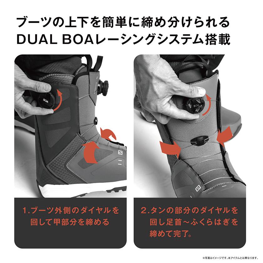 サロモン　ダイヤログ　ワイド SALOMON（サロモン） DIALOGUE DUAL BOA WIDE ダイアログ デュアル