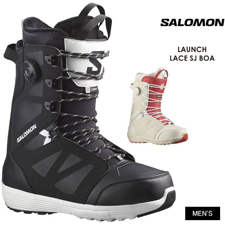 【美品】23-24 Salomon Launchのスノーボードブーツ スノーボード 23-24 salomon launch boa 27cm スノーボード 23
