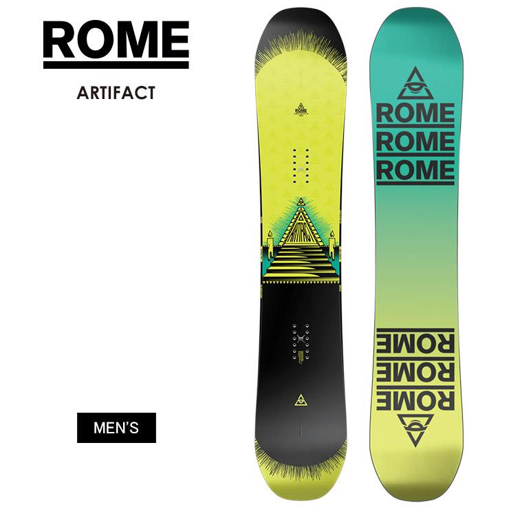 ROME SDS 【無料ワックスサービス有】ROME ローム ARTIFACT アーティファクト 24-25 2025 スノーボード 板 ...