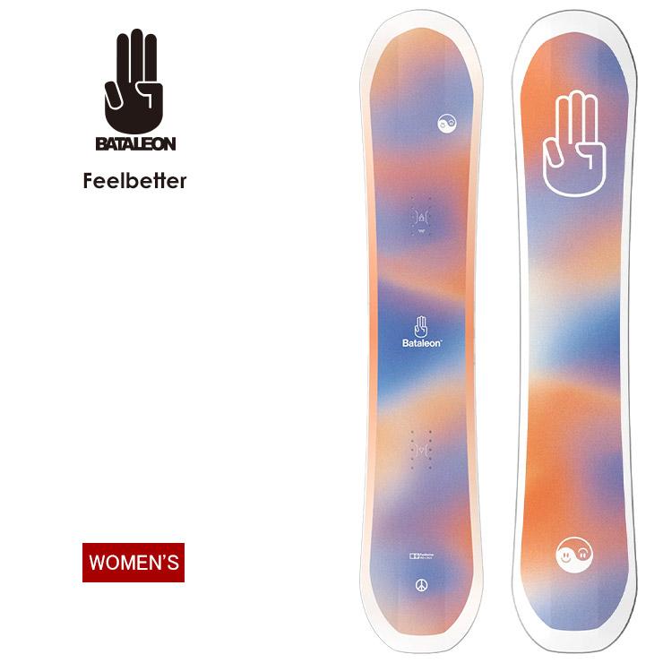 Bataleon Feelbetter 143cm ウィメンズ バタレオン Bataleon Feelbetter Women's All-Mountain Snowboard, 143cm