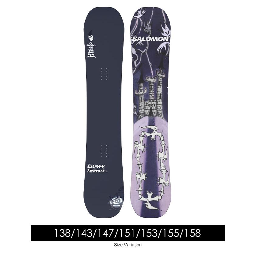 SALOMON - 【無料蝋涙客あしらい有】早期取って置く サロモン ABSTRACT 抽象美術 26-27 2027 スノーボード