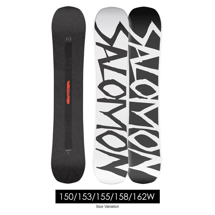 新入荷 SALOMON サロモン CRAFT クラフト 21-22 2022 スノーボード 板 メンズ 【QGW7666816615】(27753円)