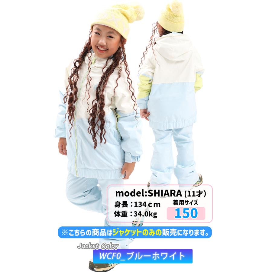 25-26 ROXY ロキシー HEKLA ICE GIRL JK キッズ ジュニア スノーボード ジャケット_2