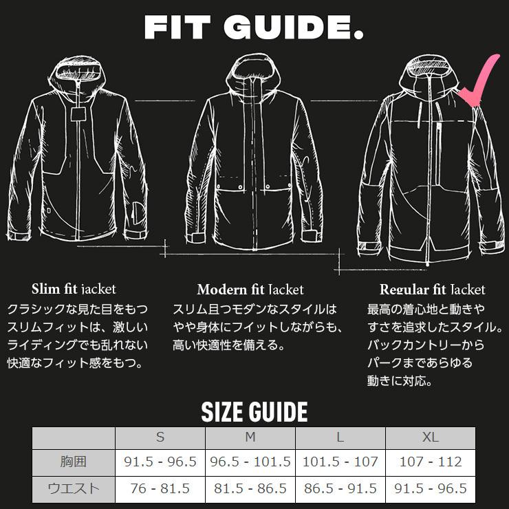 2023 QUIKSILVER クイックシルバー MISSION GORE-TEX JK ゴアテックスジャケット スノボー スノーボード ウェア GORE TEX 透湿性 メッシュ付きベンチレーション