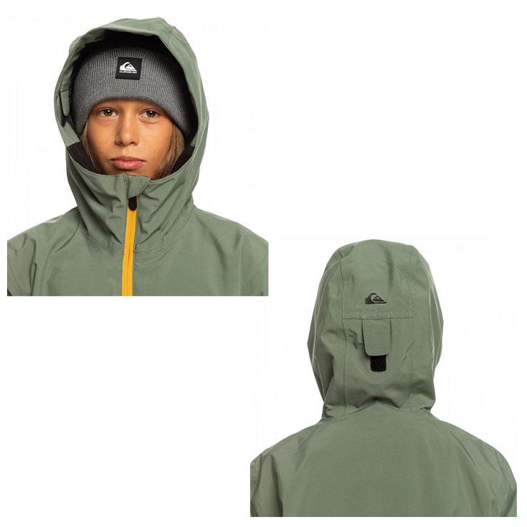 23-24 QUIKSILVER クイックシルバー STEEZE YOUTH JK EQBTJ03181 スノーボード  雪遊び キッズ スキー ジュニア 子供｜snowtown｜06