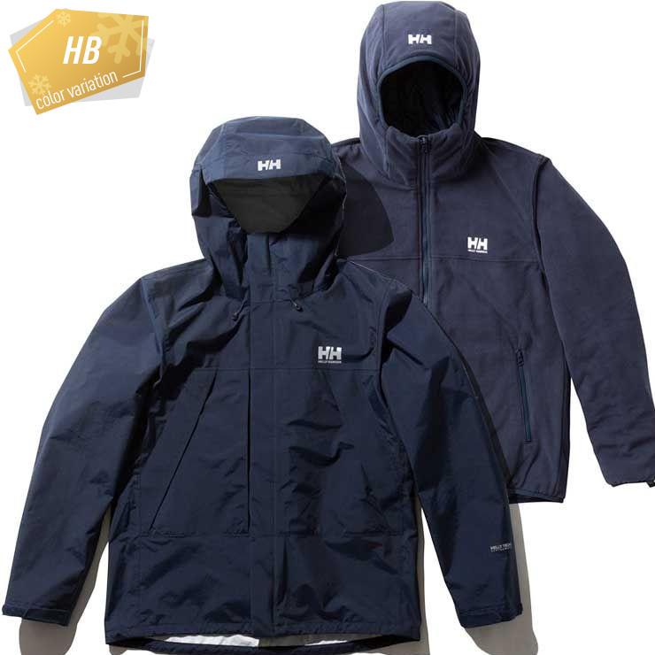 HELLY HANSEN へリーハンセン Scandza 3WAY Jacket スカンザ3ウェイジャケット HOE11877 アウター タウンユース ウェア スノーボード HELLY ポリエステル100％