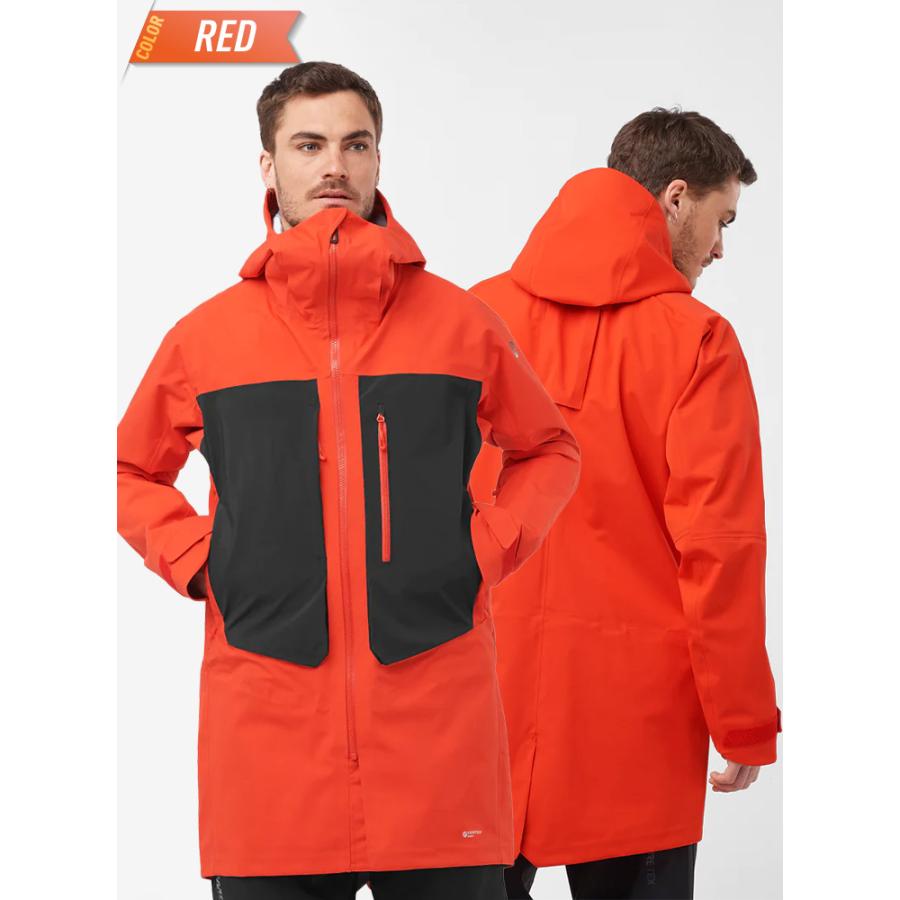 SALOMON（サロモン） 23-24 SALOMON STANCE 3L LONG JACKET M スタンス