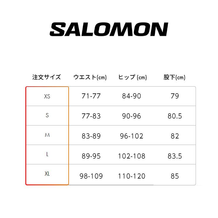 SALOMON（サロモン） 23-24 SALOMON TRANSFER BIB PANT M