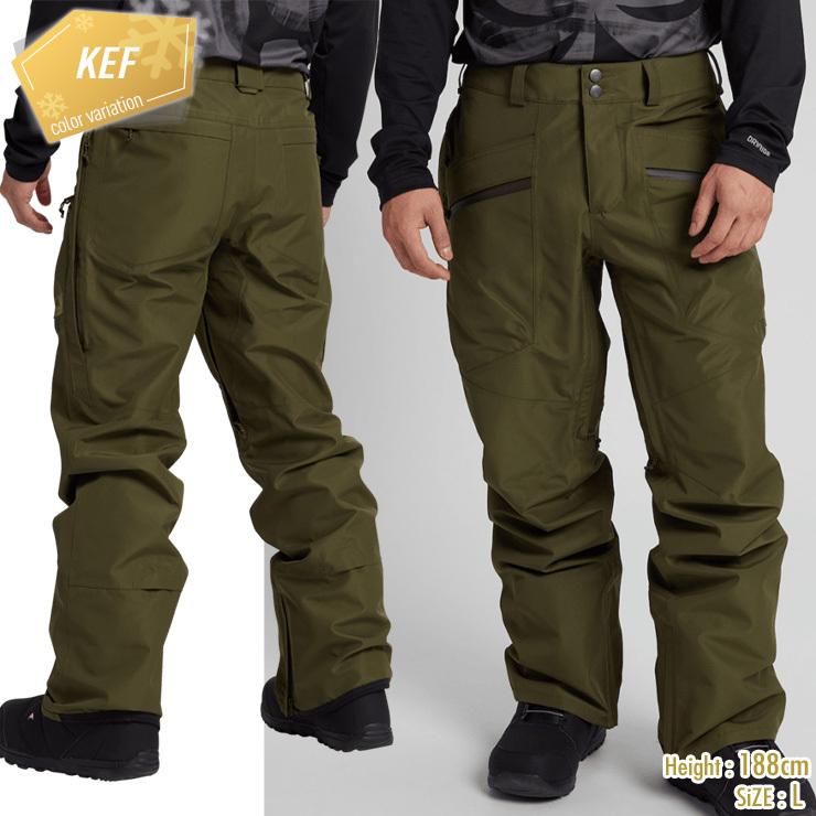 2022 BURTON バートン [GORETEX Vent Pant ゴアテックス スノーボードパンツ 男性用 スノボー ウェア