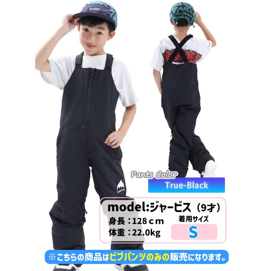 25-26 BURTON バートン キッズ ジュニア Kids' Powline GORE-TEX 2L Bib Pants ゴアテックス ビブパンツ_3