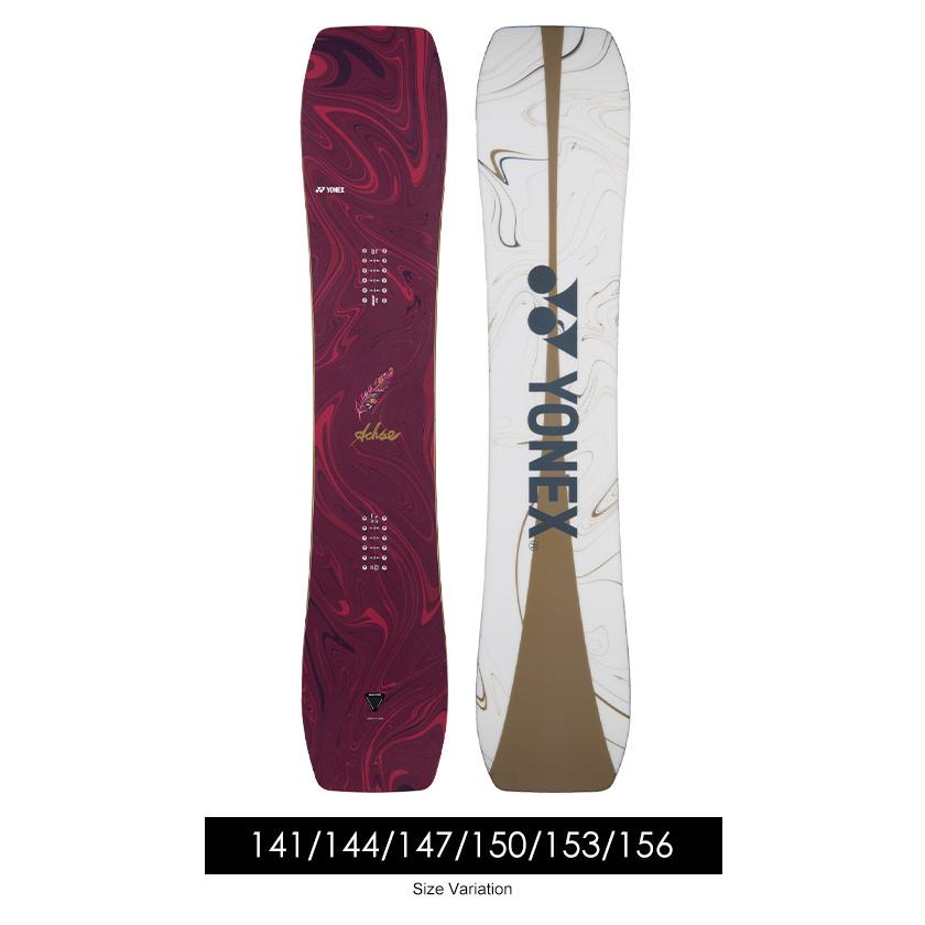 【無料ワックスサービス有】YONEX ヨネックス ACHSE アクセ 25-26 2026 スノーボード 板 ユニセックス | YONEX | 02