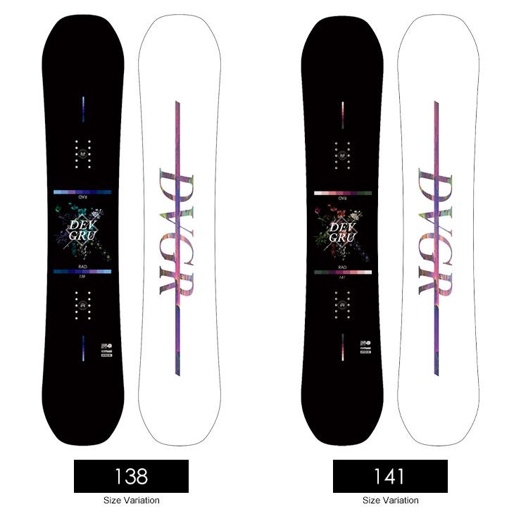 スノーボード レディース用 devgru RAD 141 23-24モデル スノーボード レディース用 devgru RAD 141 23-24モデル DEVGRU