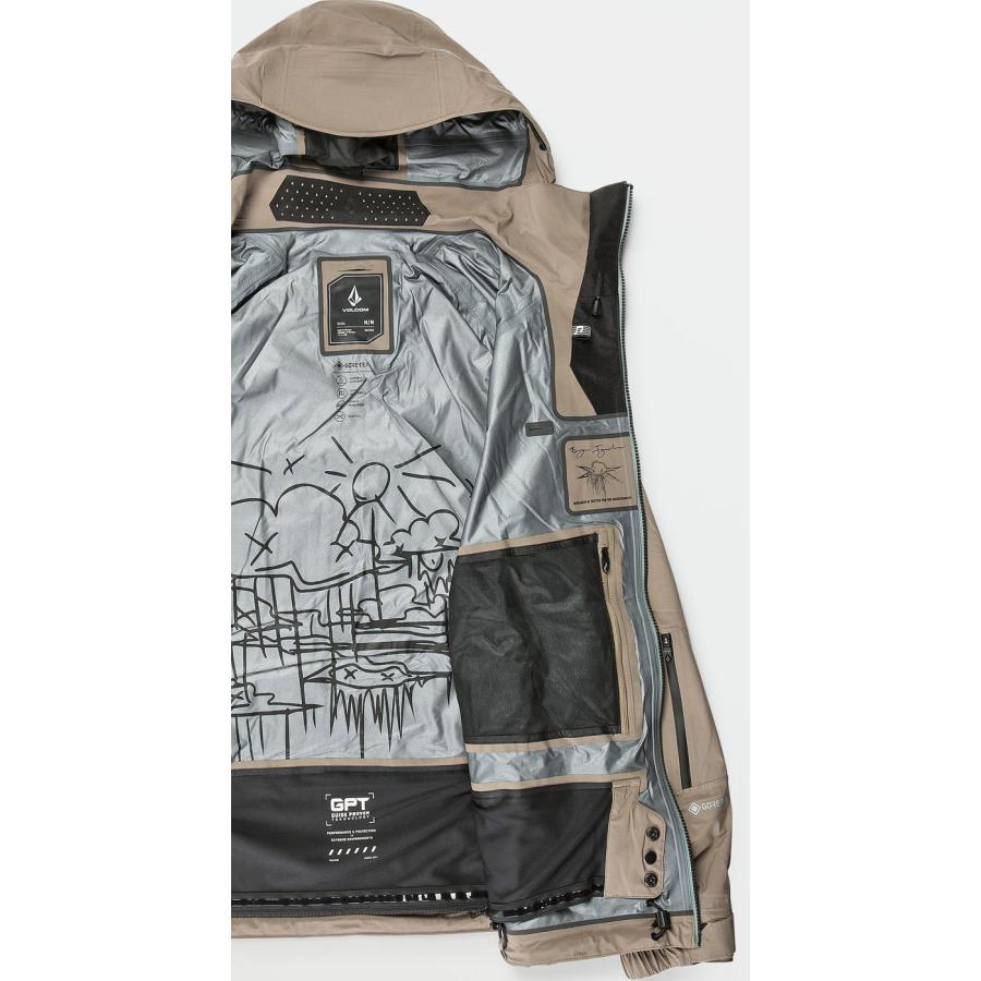 スノーボード 24-25 VOLCOM GUCH STRETCH GORE JACKET VOLCOM（ボルコム） 24-25 VOLCOM GUCH STRETCH GORE-TEX JACKET